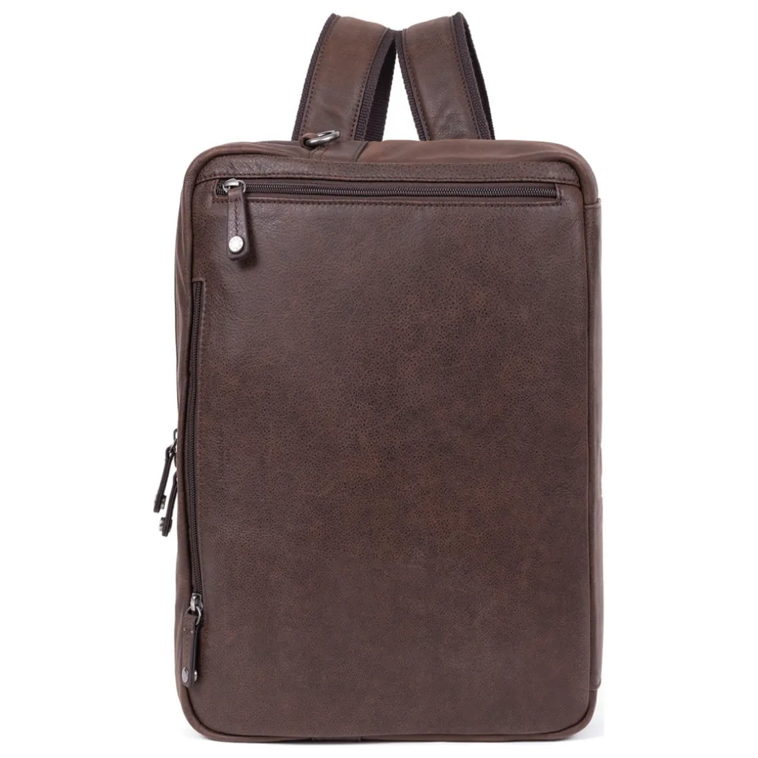 Sac transformable 13'' & A4 Cuir INSTINCT Marron
