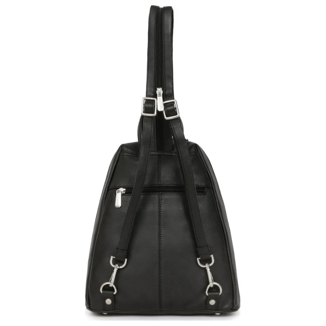 Sac transformable Cuir CONFORT Noir Zara
