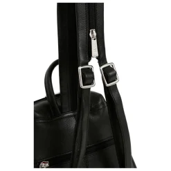 Sac transformable Cuir CONFORT Noir Zara