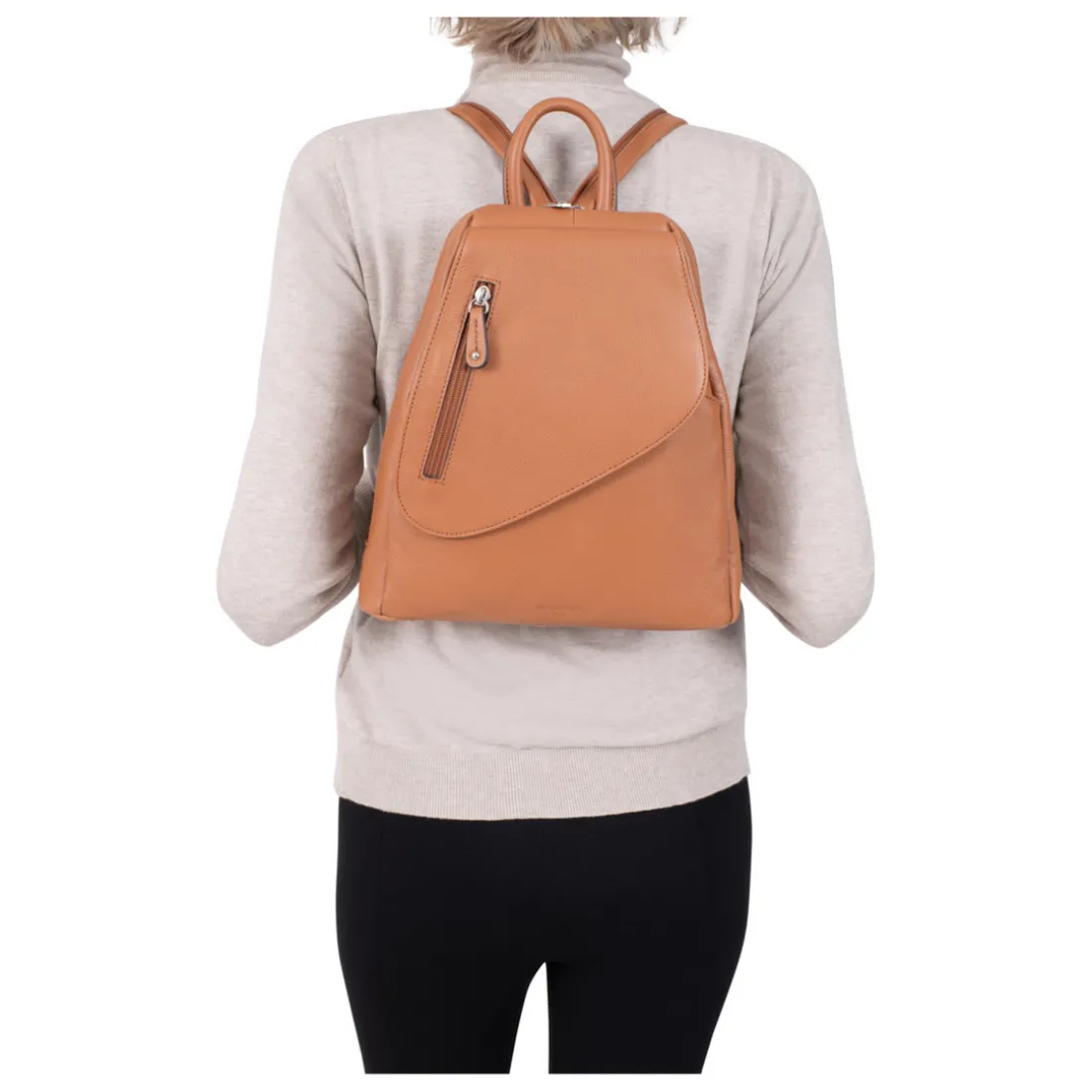 Sac transformable Cuir CONFORT Noir Zara