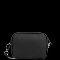 Sac trotteur Zippé Donna Ama noir en cuir