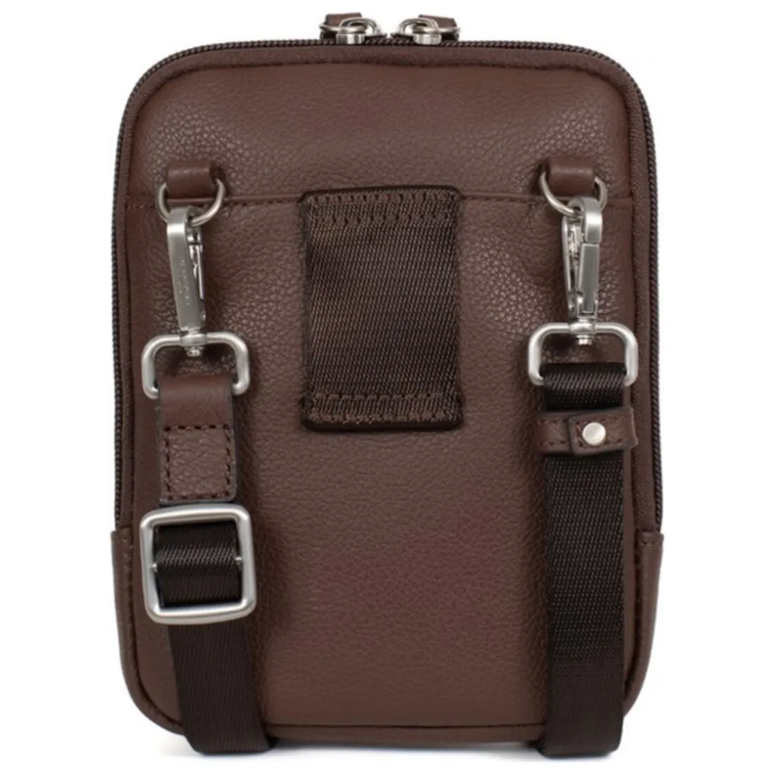 Sacoche Cuir CONFORT Chocolat Zane