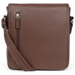 Sacoche Cuir CONFORT Chocolat Sven