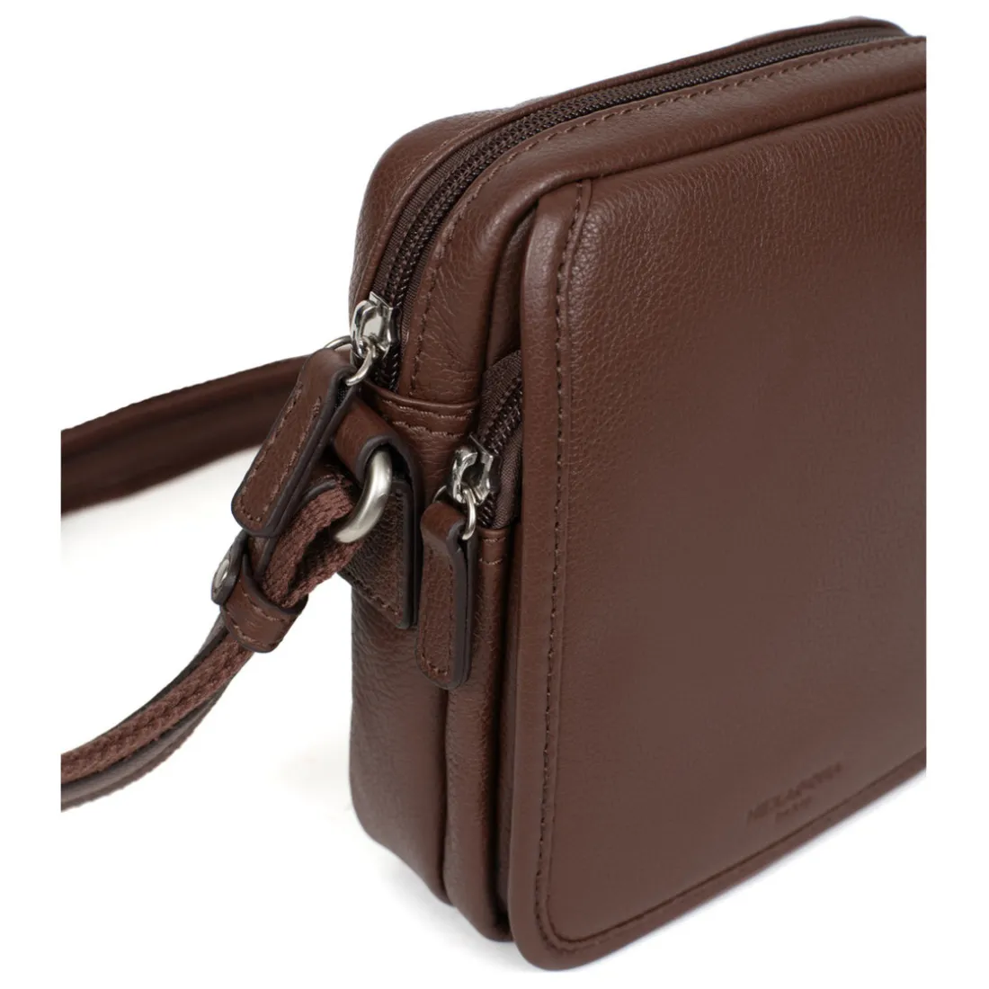 Sacoche Cuir CONFORT Chocolat Kyle
