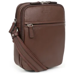 Sacoche Cuir CONFORT Chocolat Elijah