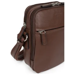 Sacoche Cuir CONFORT Chocolat Elijah