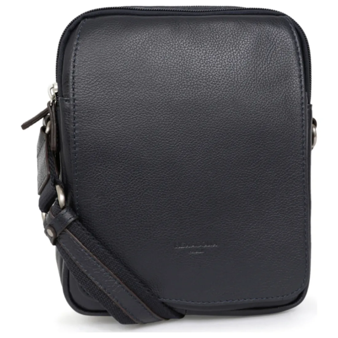 Sacoche Cuir CONFORT Marine Milo