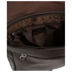Sacoche Cuir CONFORT Marron foncé Zeke