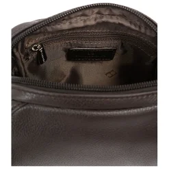 Sacoche Cuir CONFORT Marron foncé Leo