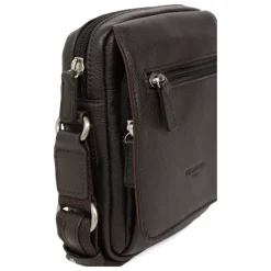 Sacoche Cuir CONFORT Marron foncé Quip