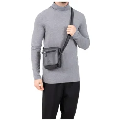 Sacoche Cuir CONFORT Marron foncé Quip
