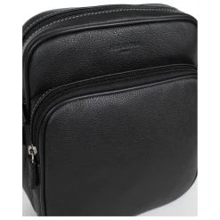 Sacoche Cuir CONFORT Noir Ivy