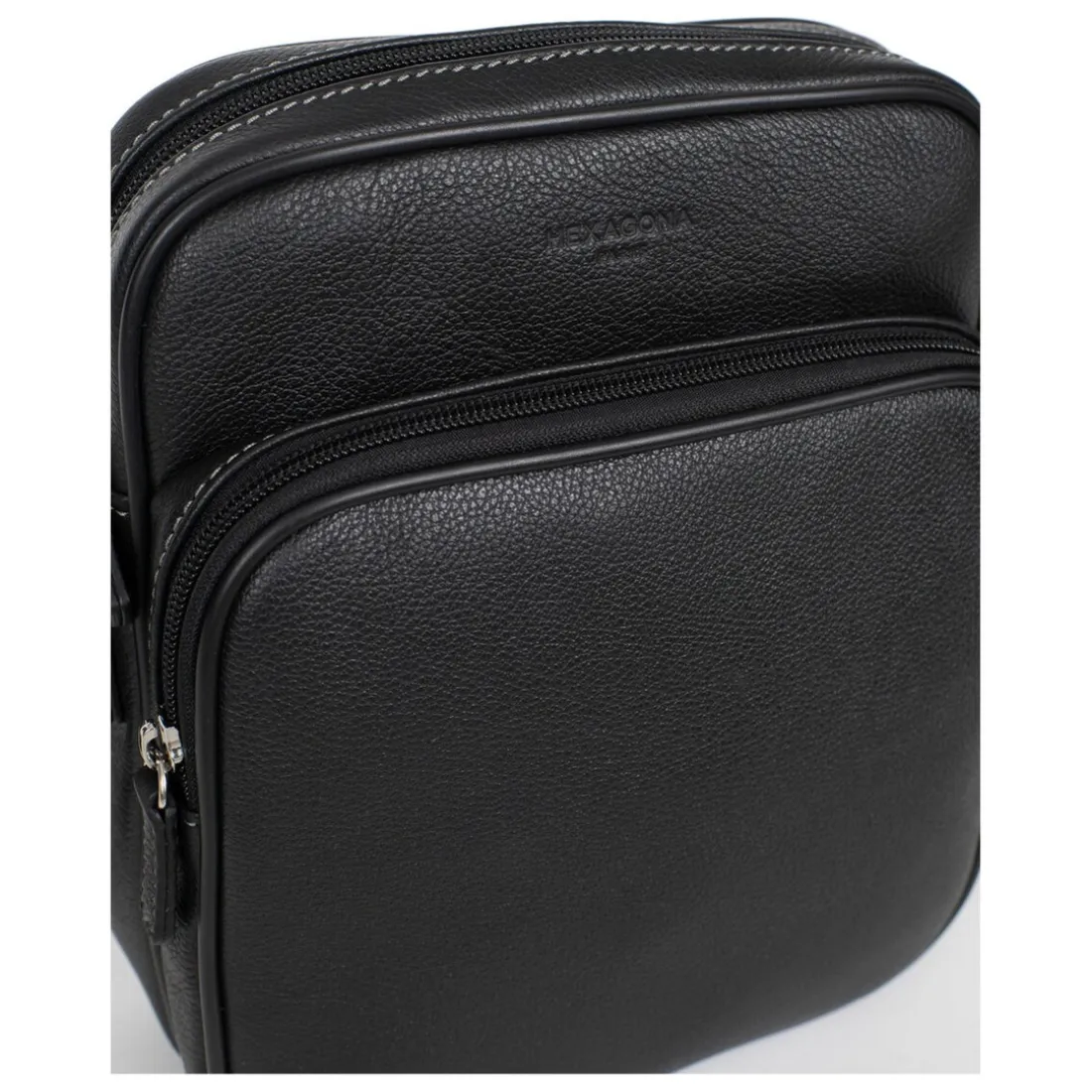 Sacoche Cuir CONFORT Noir Ivy