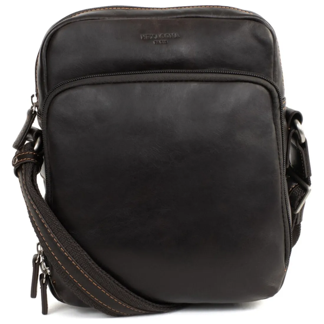 Sacoche Cuir FELIN Marron Leo