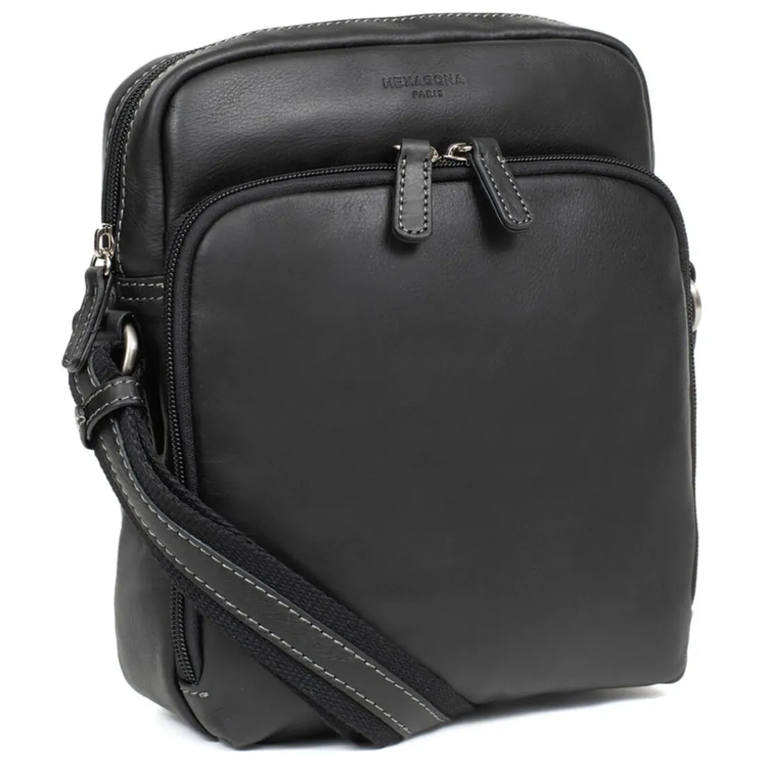 Sacoche Cuir FELIN Noir Rafe
