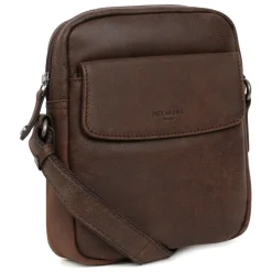 Sacoche Cuir INSTINCT Marron Aaron
