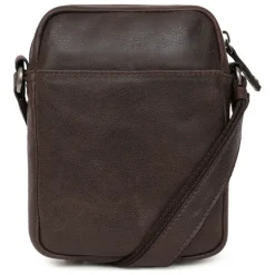 Sacoche Cuir INSTINCT Marron Fabe