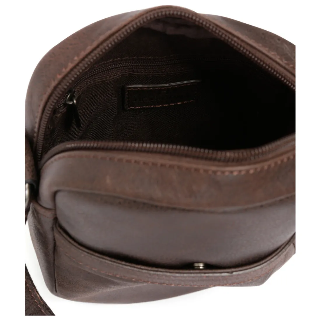 Sacoche Cuir INSTINCT Marron Fabe