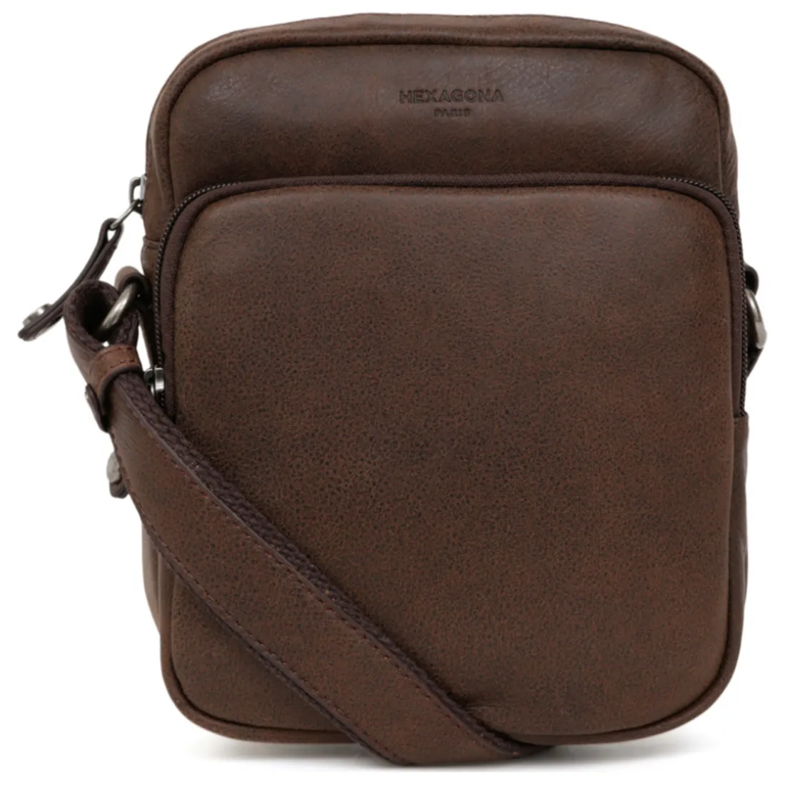 Sacoche Cuir INSTINCT Marron Orin