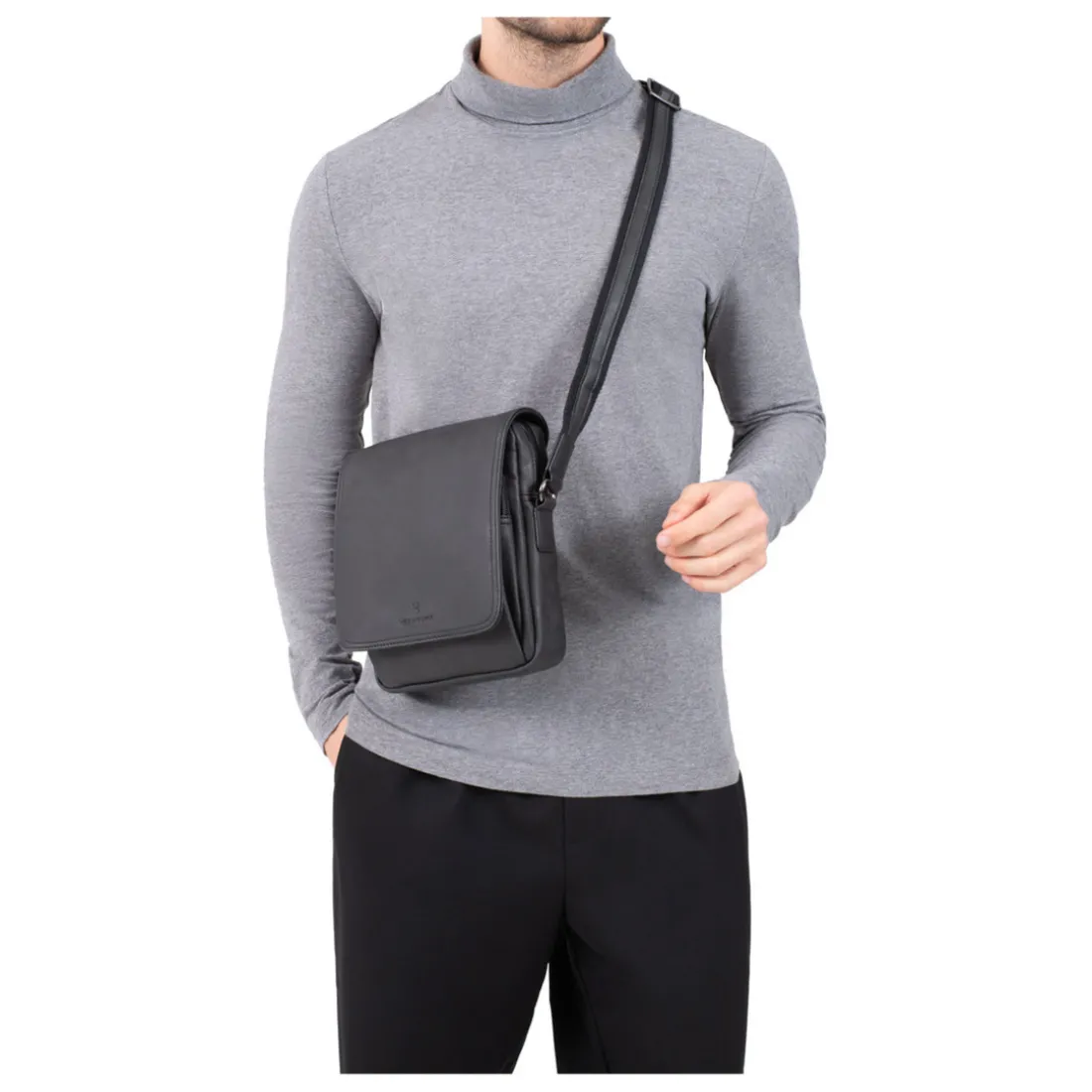 Sacoche DIFFERENCE Gris Leo