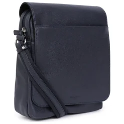 Sacoche tablette Cuir CONFORT Marine