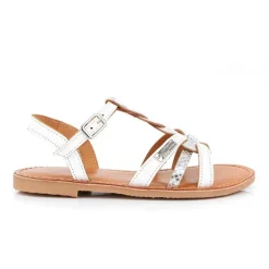 Sandale enfant BADAMI Blanc en cuir
