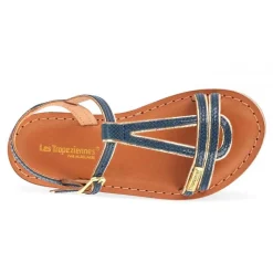 Sandale enfant BADAZAR Bleu Marine en cuir