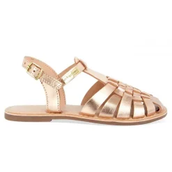 Sandale enfant IDENE Doré en cuir