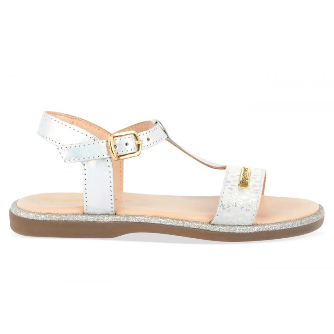 Sandale enfant IMAI rose en cuir