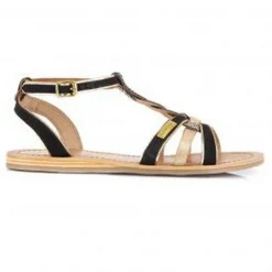 Sandale Femme Hamuc Noir - Les Tropéziennes en cuir