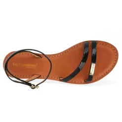 Sandale femme HANAK Noir en cuir
