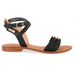 Sandale femme IDUMEA Noir en cuir