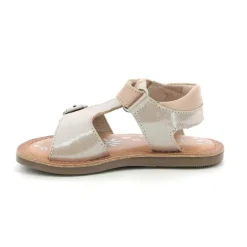 Sandale Fille DIAZZ rose en cuir