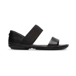 Sandales femme RIGHT noir en cuir