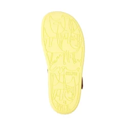 Sandales fermées enfant Bicho Kids marron clair en cuir