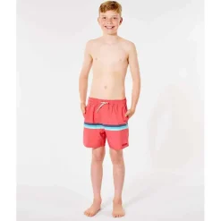 Short de bain garçon - Orange