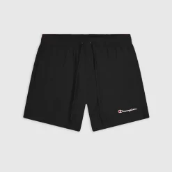 Short de plage noir pour homme
