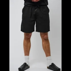 Short en coton TURIN Black noir