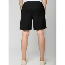 Short en coton TURIN Black noir