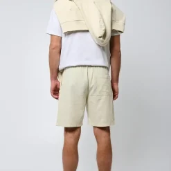 Short en coton TURIN Craie écru