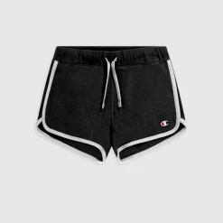 Short fille - Noir en coton