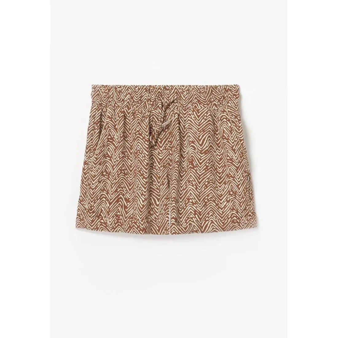 Short fille CALVIGI marron en viscose Ava
