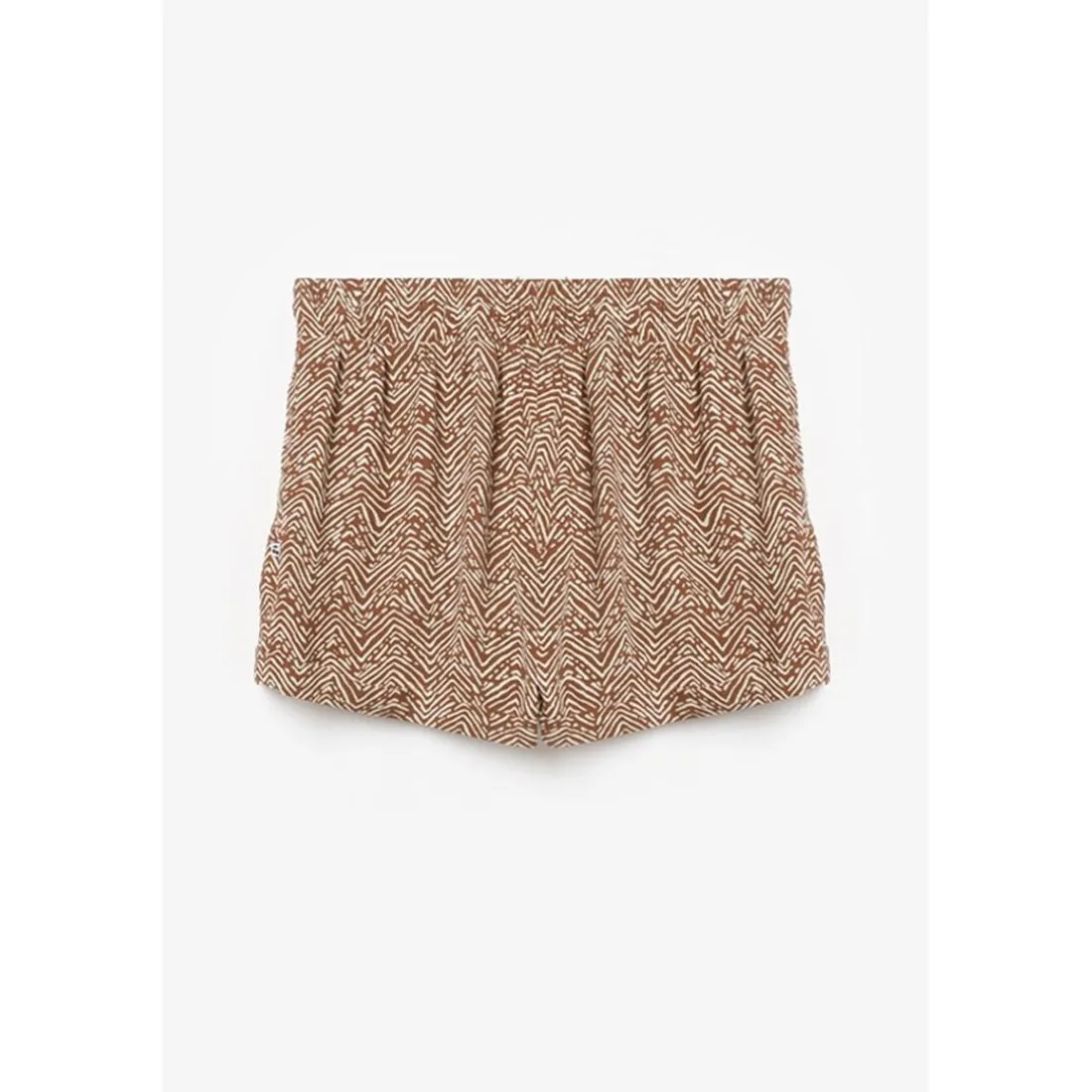 Short fille CALVIGI marron en viscose Ava