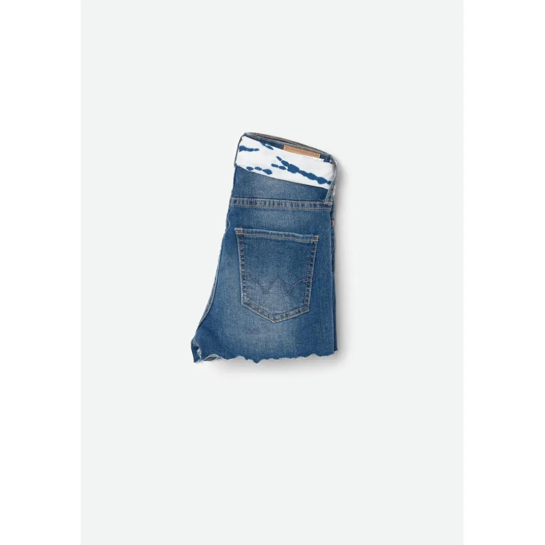 Short fille en jeans TIKA bleu