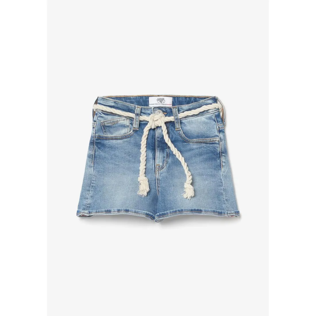 Short fille en jeans TIKO bleu