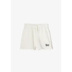 Short fille PARGI blanc Quin en coton