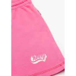 Short fille PARGI rose Liz en coton