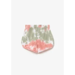 Short fille SHOUAGI bleu en coton