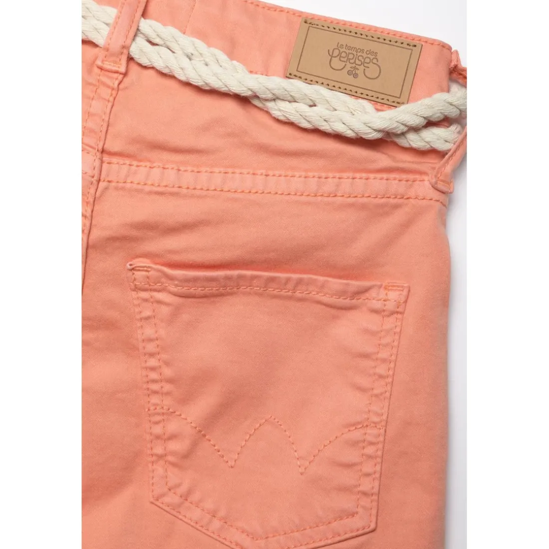 Short fille TIKO rouge