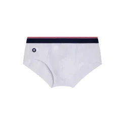 Slip blanc en coton
